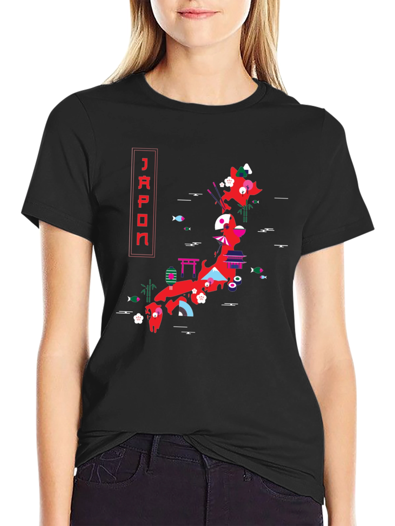 Japan Graphic T-Shirt - Travel Souvenir Tee