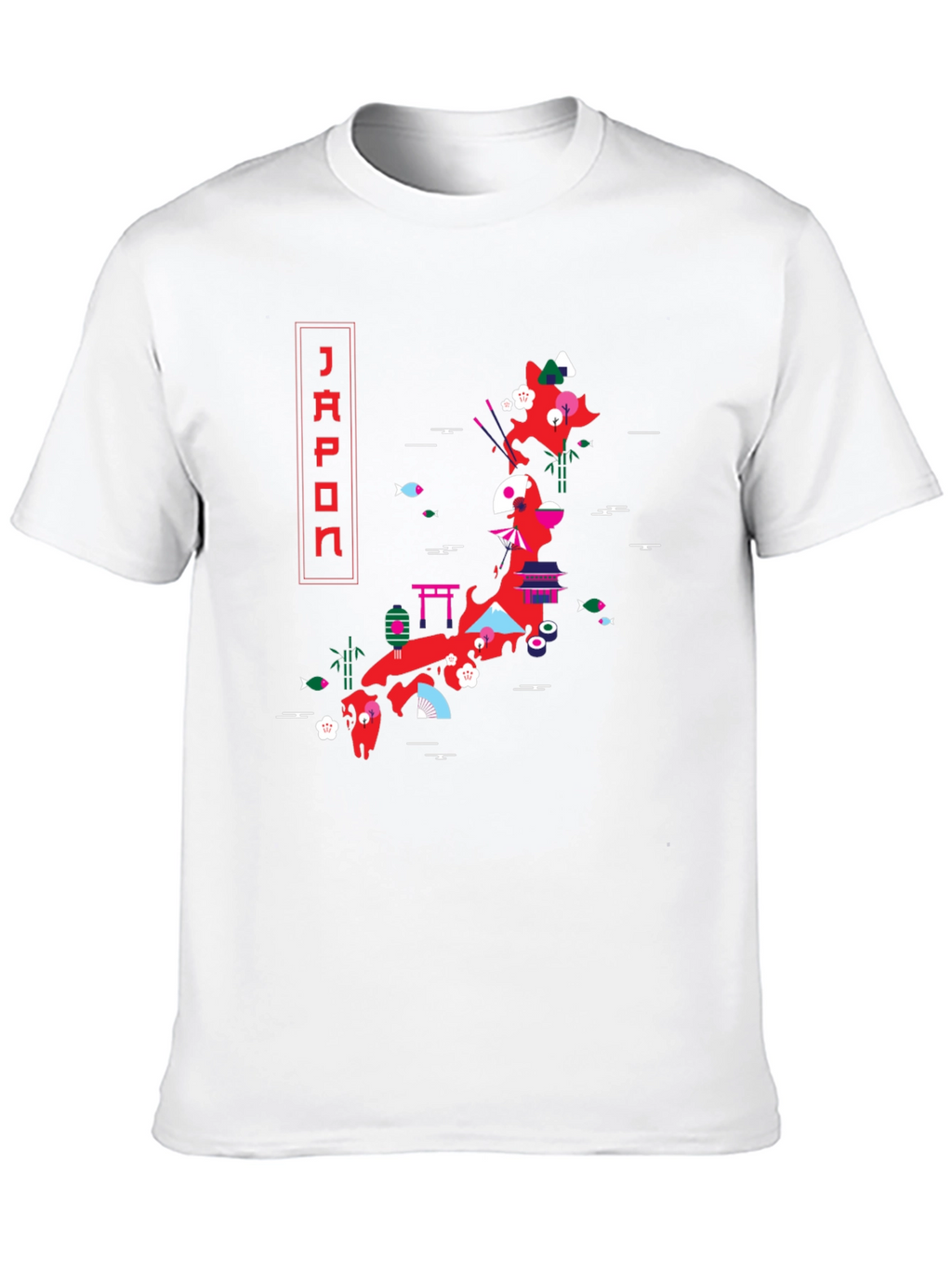 Japan Graphic T-Shirt - Travel Souvenir Tee