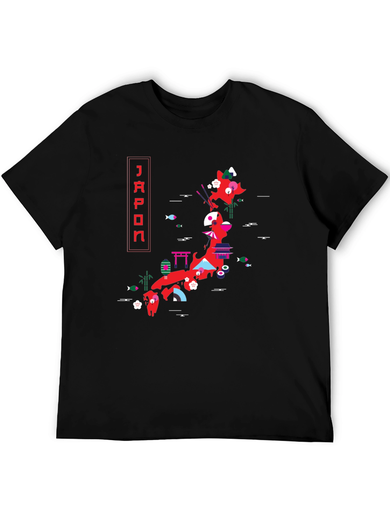 Japan Graphic T-Shirt - Travel Souvenir Tee