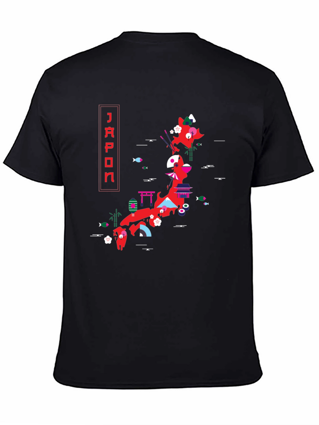 Japan Graphic T-Shirt - Travel Souvenir Tee