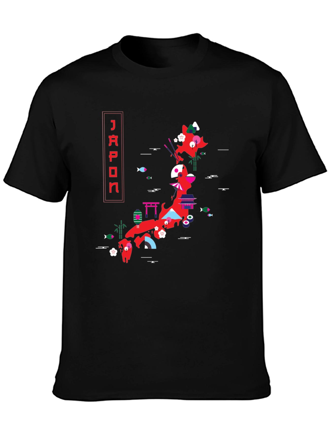 Japan Graphic T-Shirt - Travel Souvenir Tee