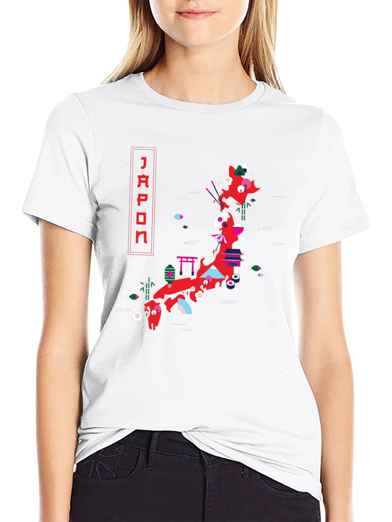 Japan Graphic T-Shirt - Travel Souvenir Tee