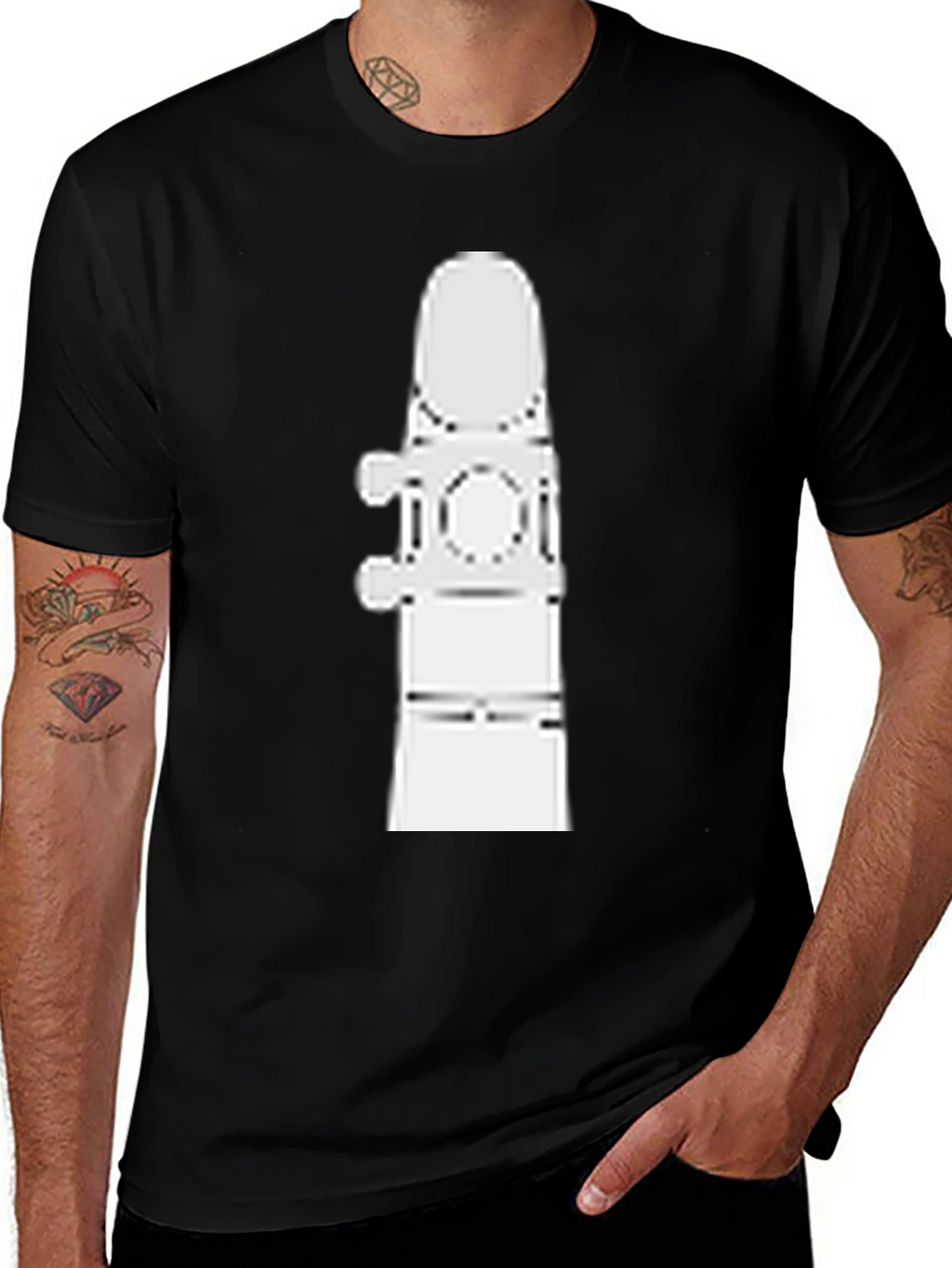 Clarinet Reed Funny Music T-Shirt