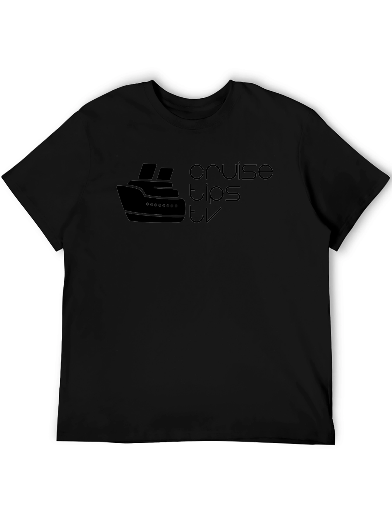 Cruise Tips TV Black T-Shirt