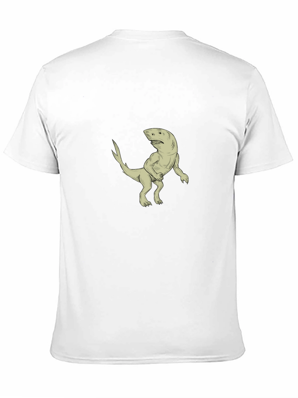 Shark-Rex Hybrid Graphic T-Shirt - Black