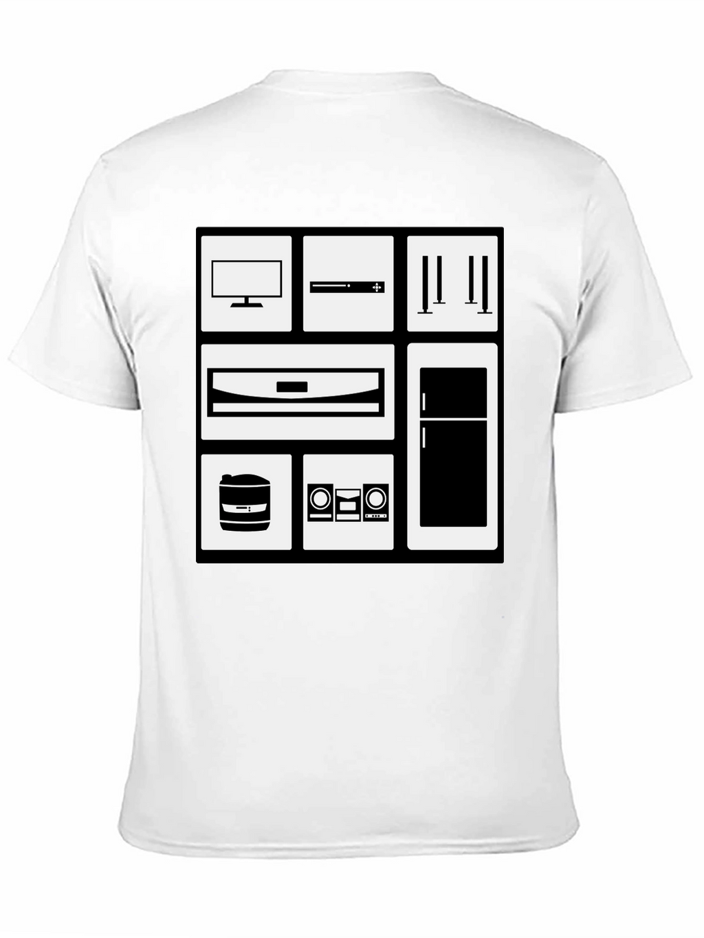 Home Appliances T-Shirt - Modern Graphic Tee