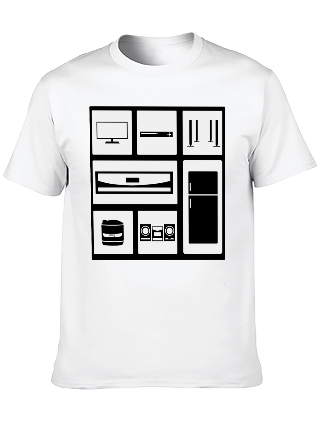 Home Appliances T-Shirt - Modern Graphic Tee