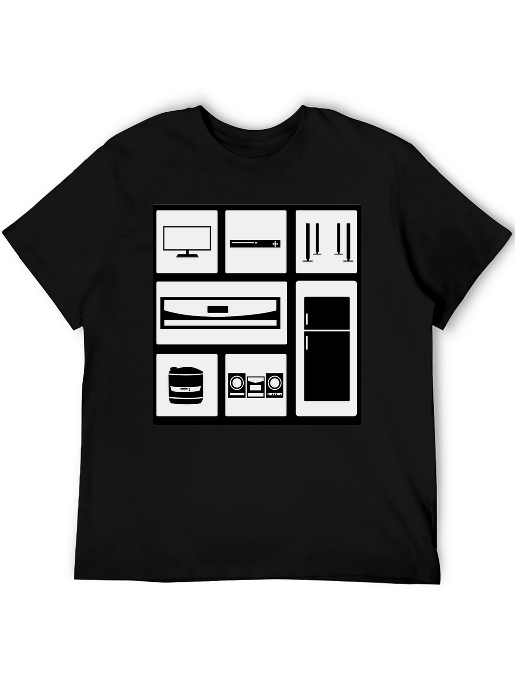 Home Appliances T-Shirt - Modern Graphic Tee