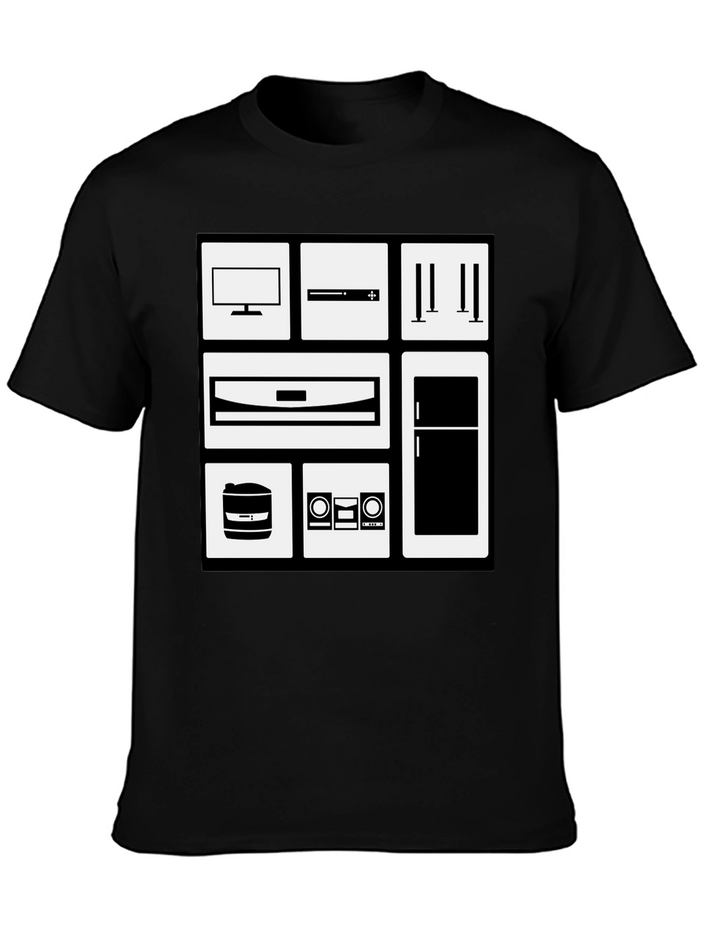 Home Appliances T-Shirt - Modern Graphic Tee