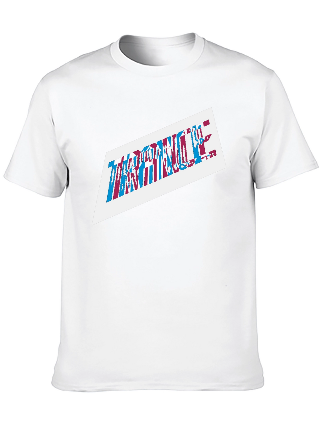Trance Graphic Print Mens Black T-Shirt