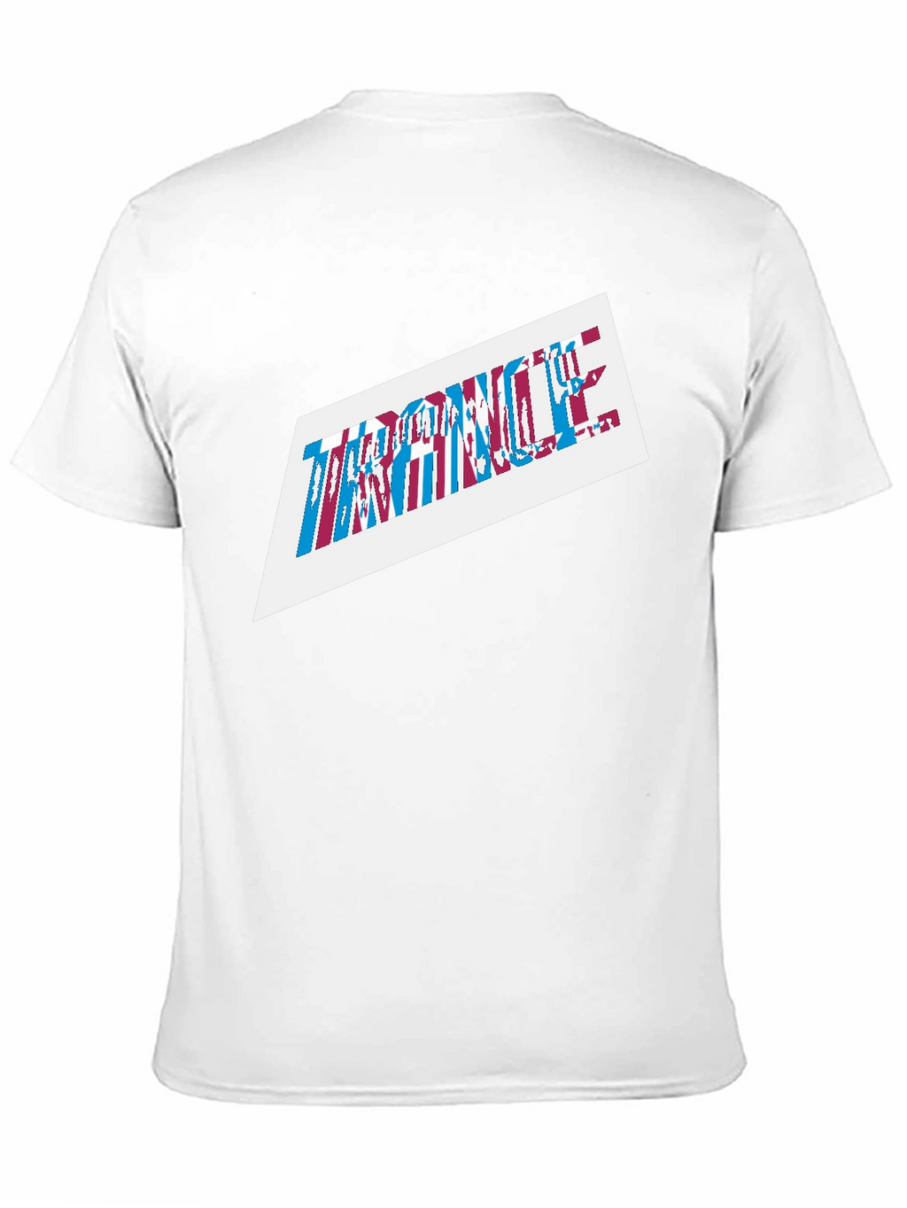 Trance Graphic Print Mens Black T-Shirt