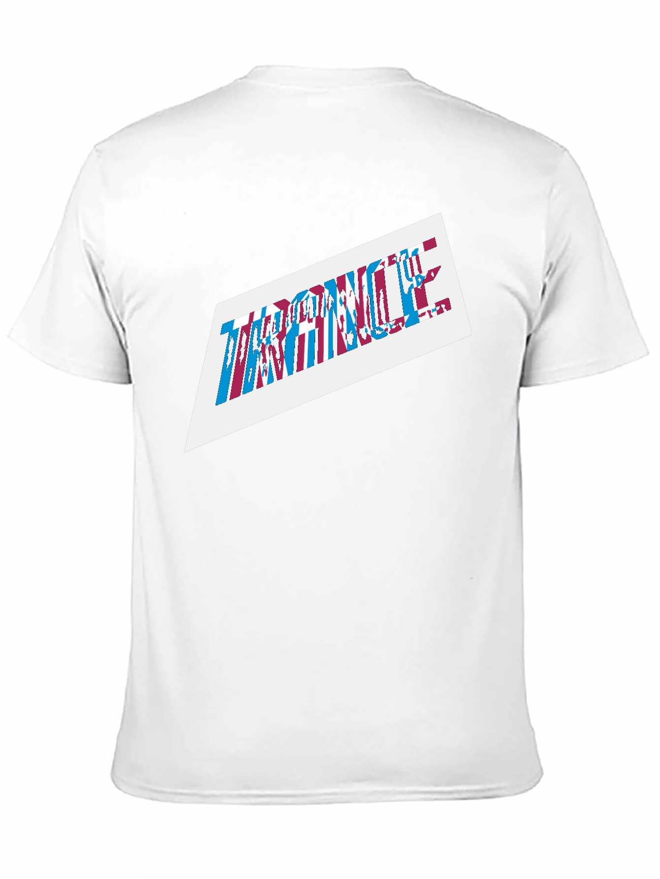 Trance Graphic Print Mens Black T-Shirt