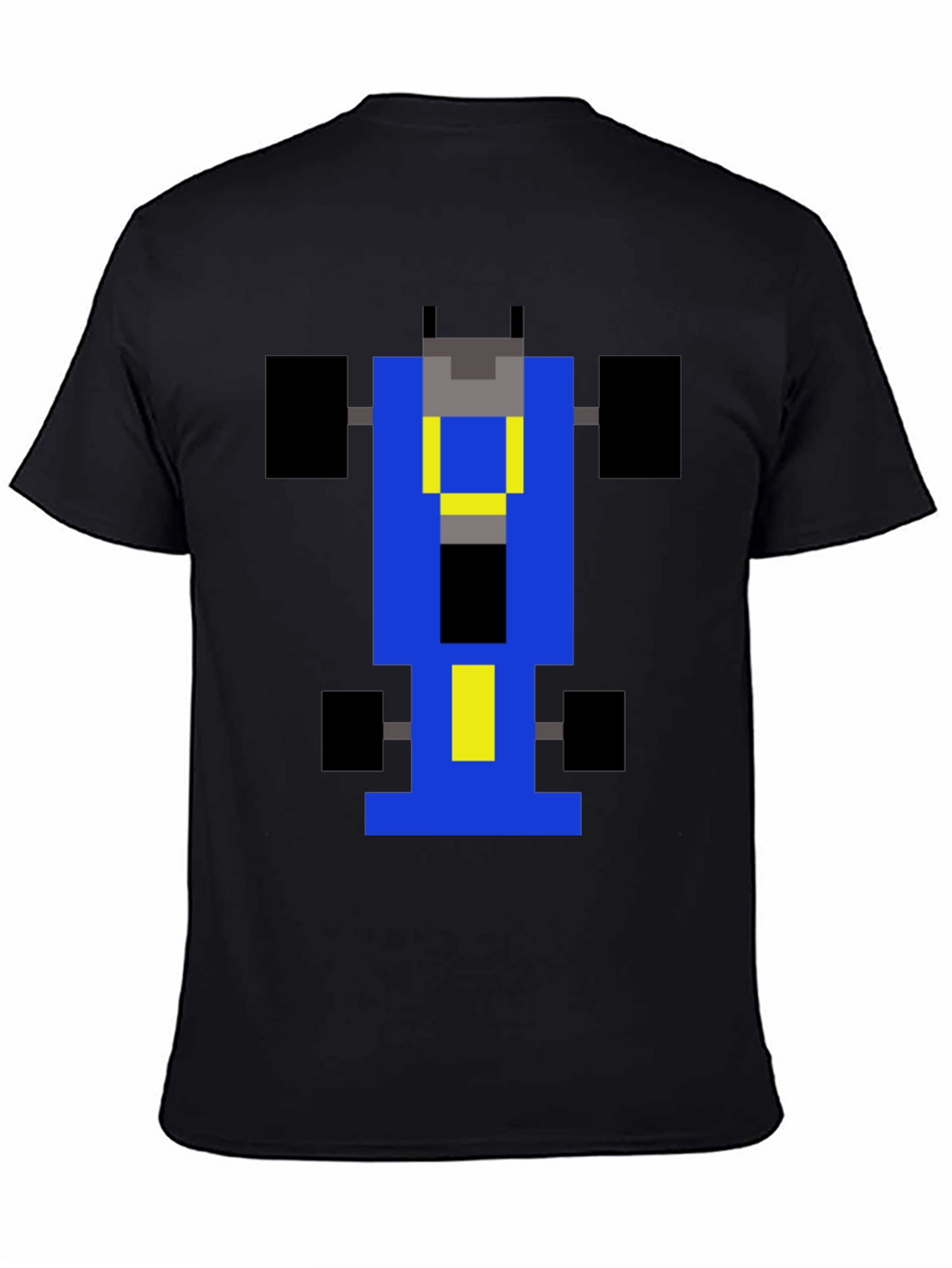 Retro Racing T-Shirt - Pixelated Grand Prix Design