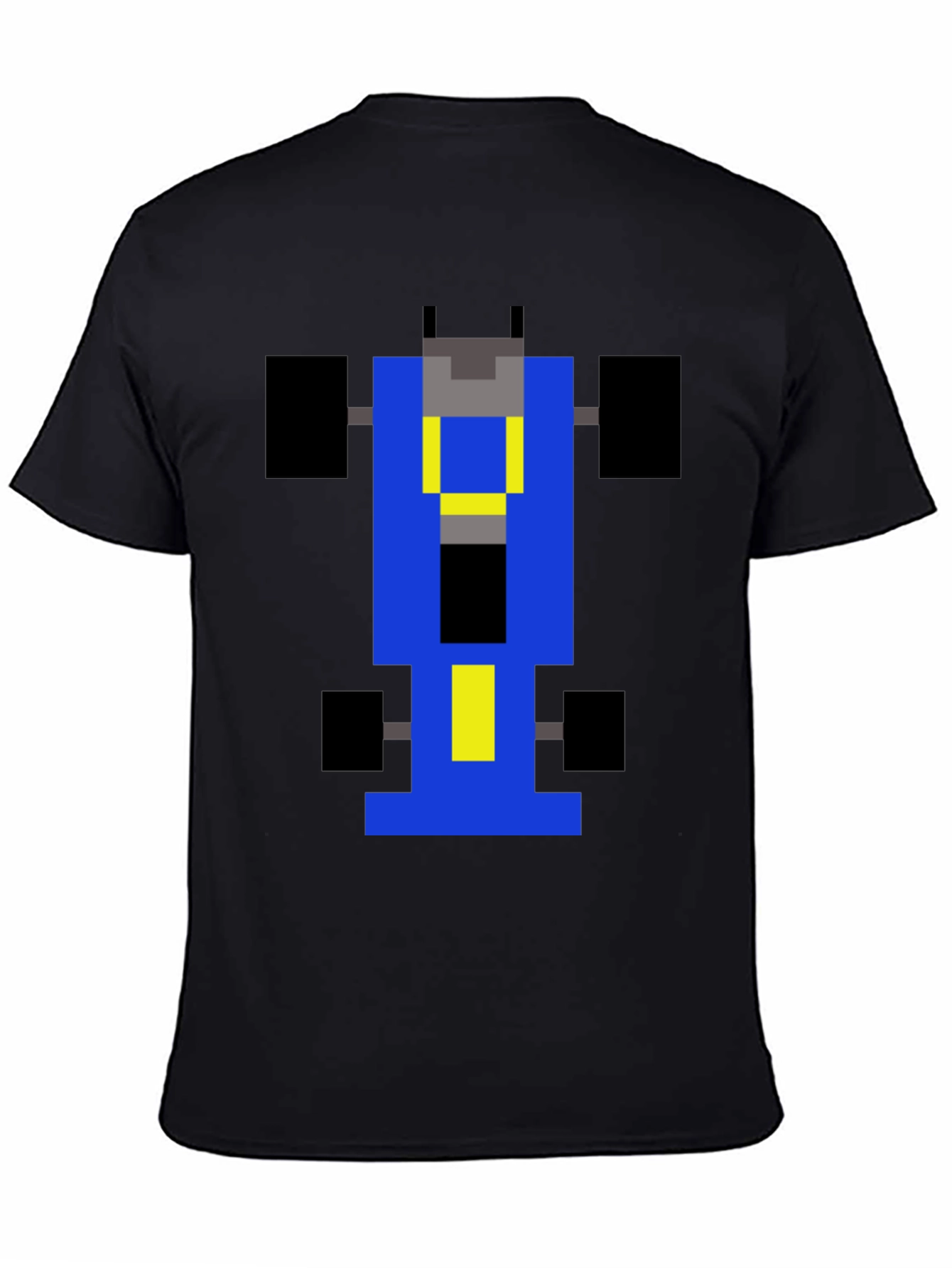 Retro Racing T-Shirt - Pixelated Grand Prix Design
