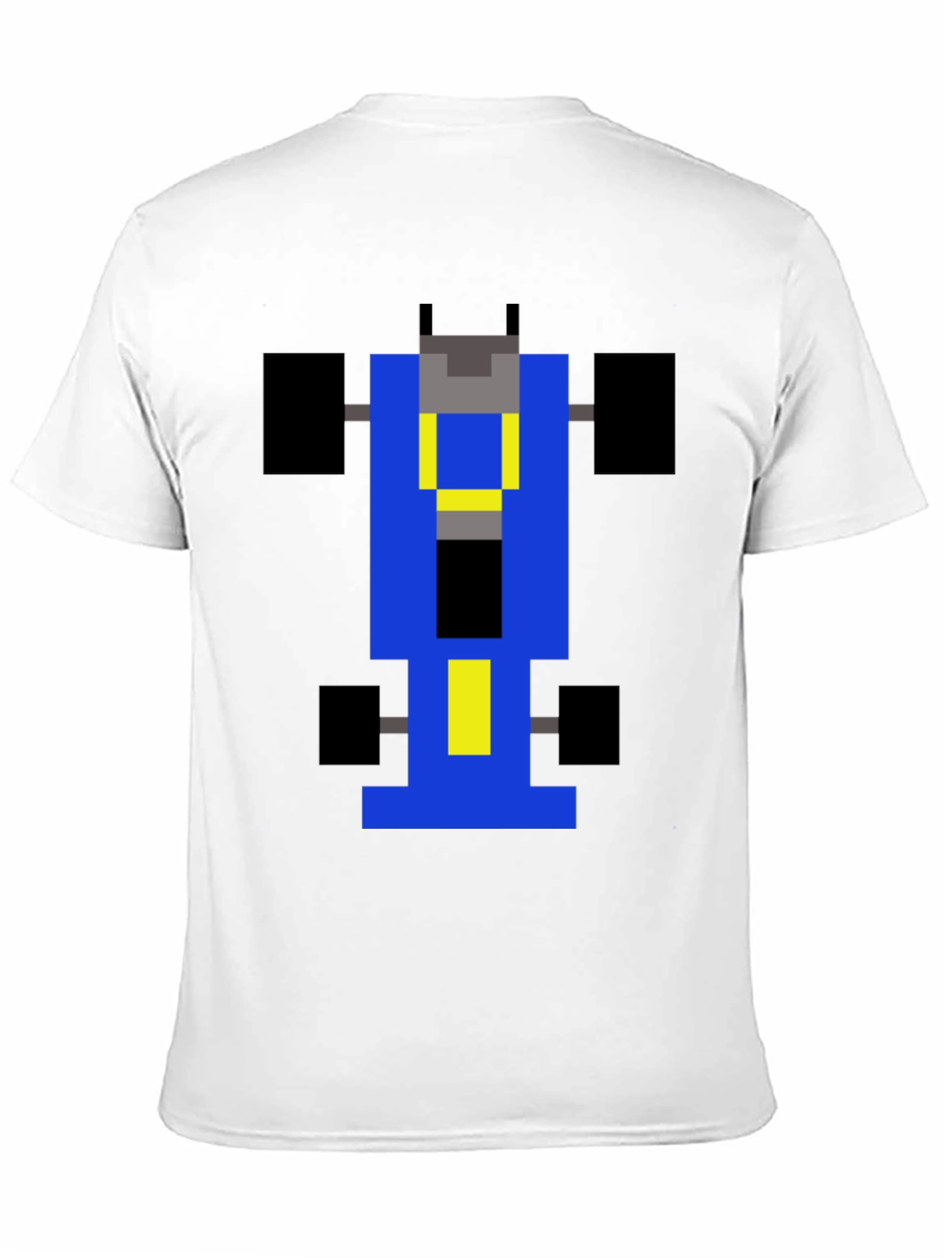Retro Racing T-Shirt - Pixelated Grand Prix Design