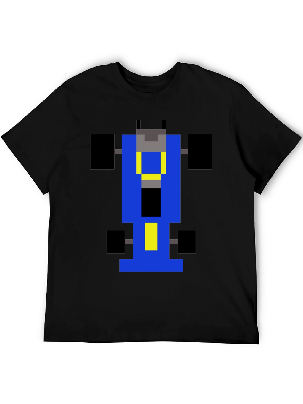 Retro Racing T-Shirt - Pixelated Grand Prix Design