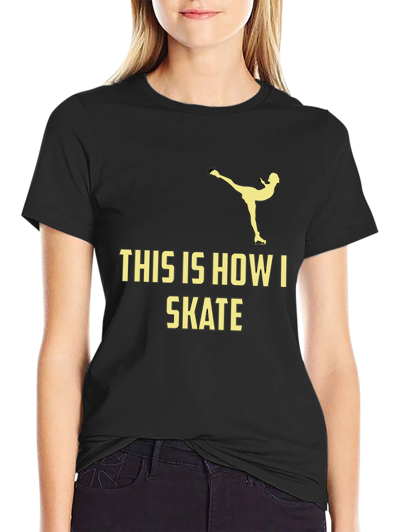 This Is How I Skate T-Shirt - Black