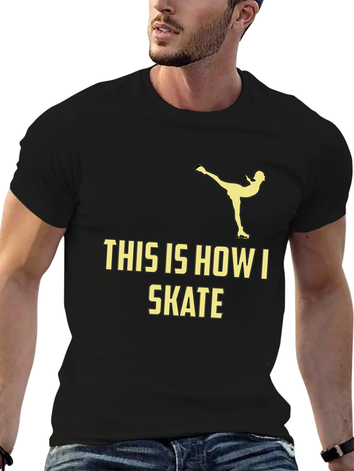 This Is How I Skate T-Shirt - Black