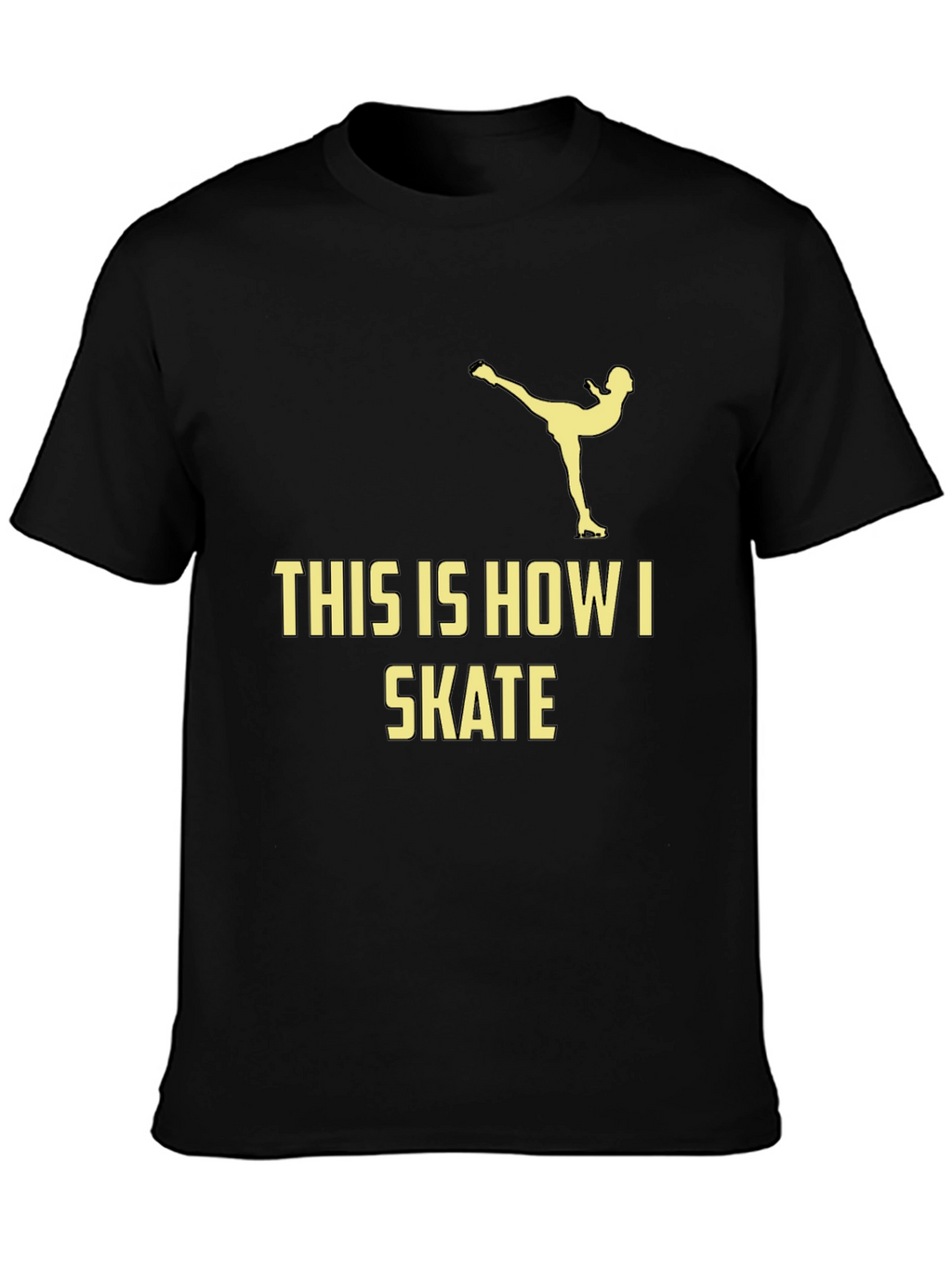 This Is How I Skate T-Shirt - Black