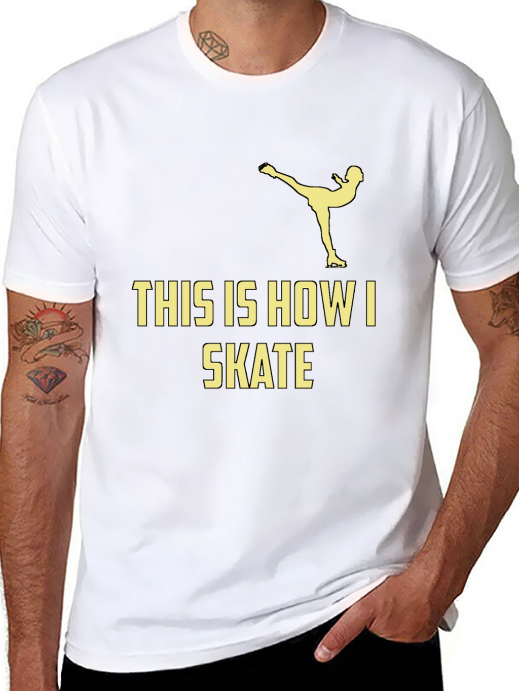 This Is How I Skate T-Shirt - Black