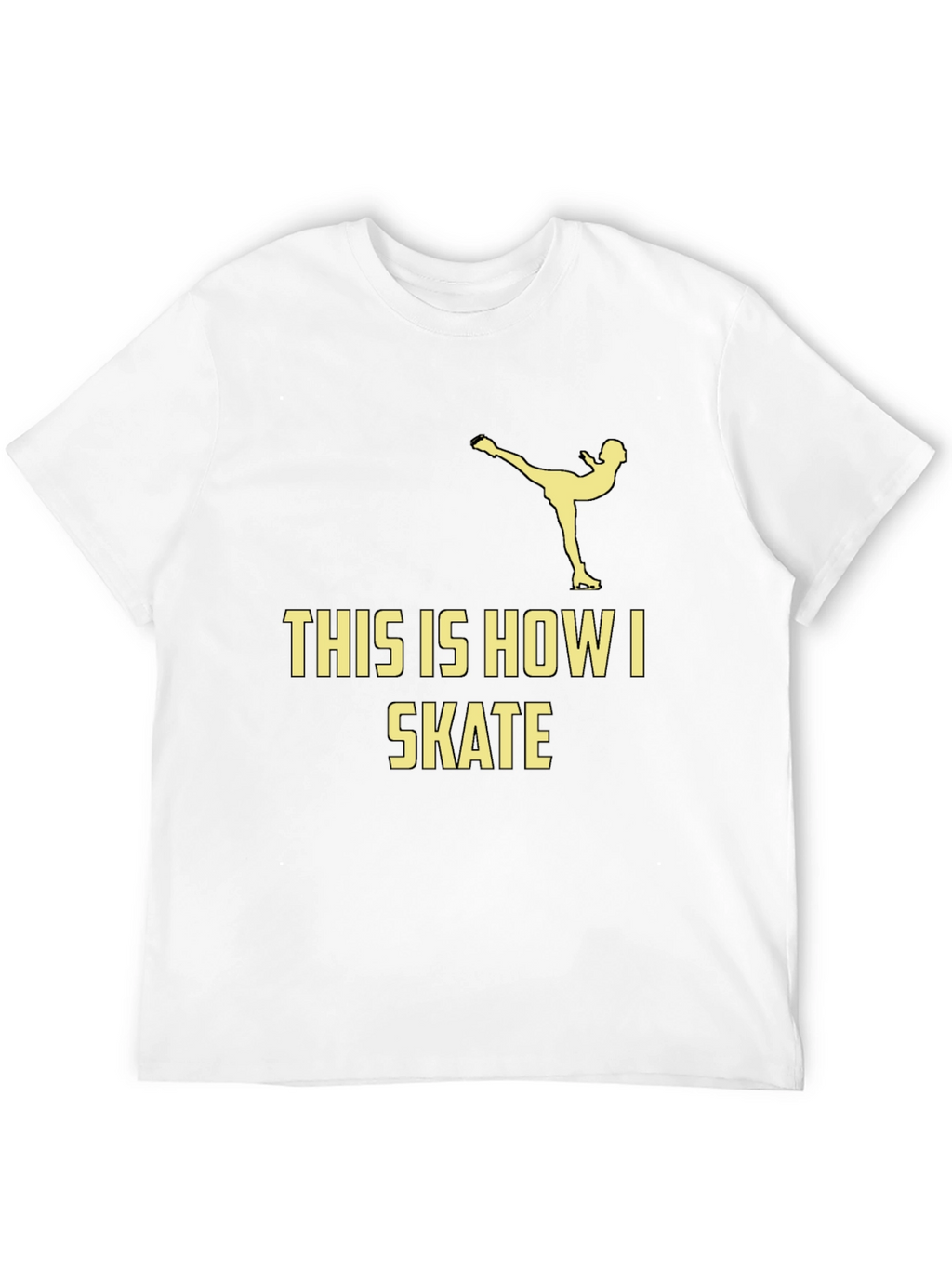This Is How I Skate T-Shirt - Black