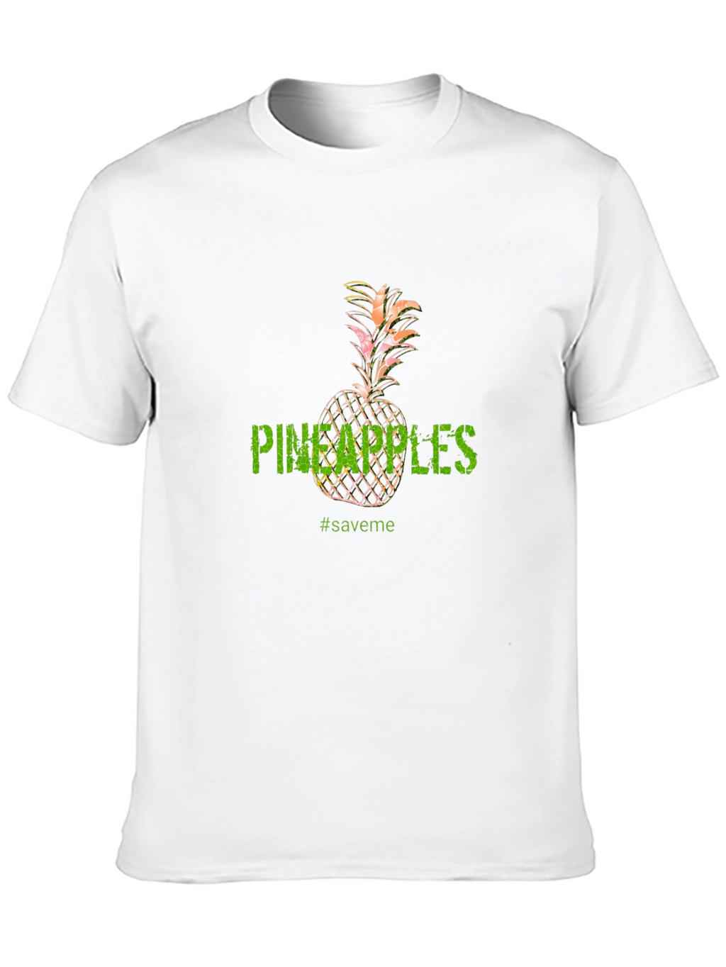Pineapples Graphic Tee - Unisex Black T-Shirt