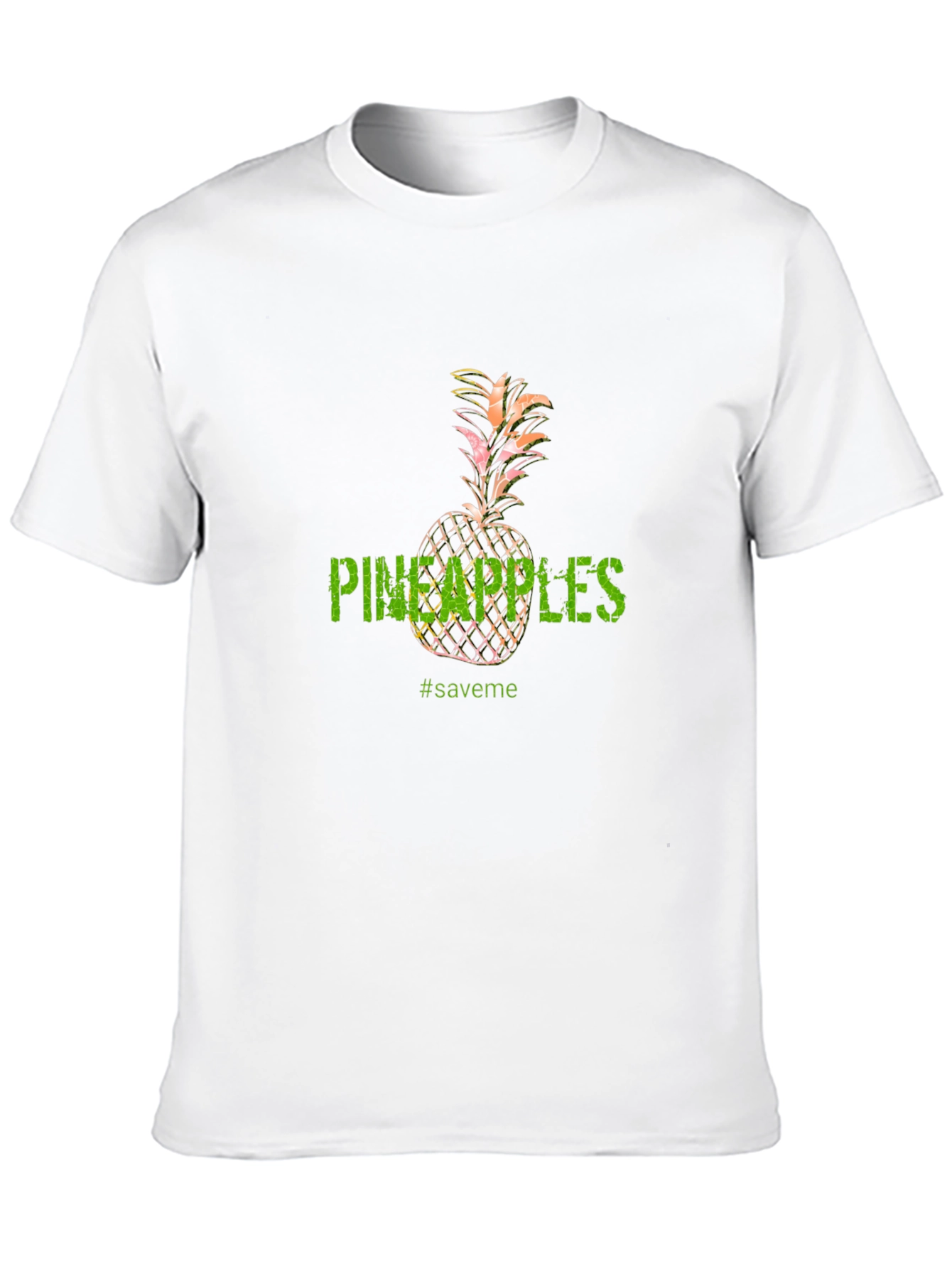 Pineapples Graphic Tee - Unisex Black T-Shirt