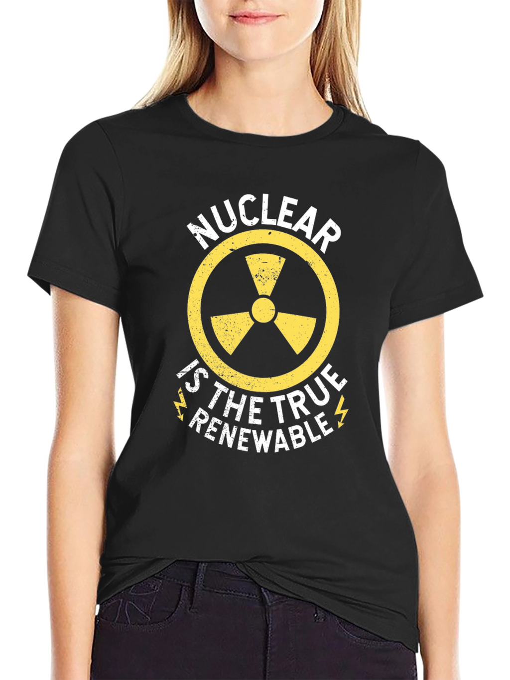 Nuclear is True Renewable Black T-Shirt