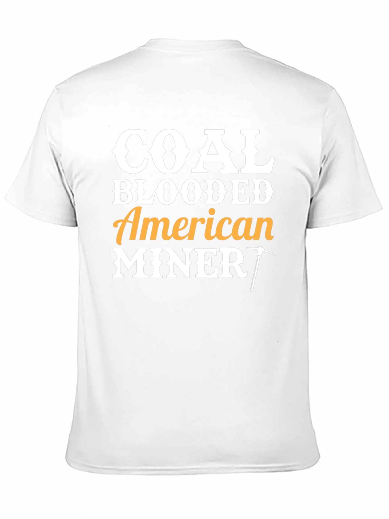 Coal Blooded American Miner Graphic T-Shirt