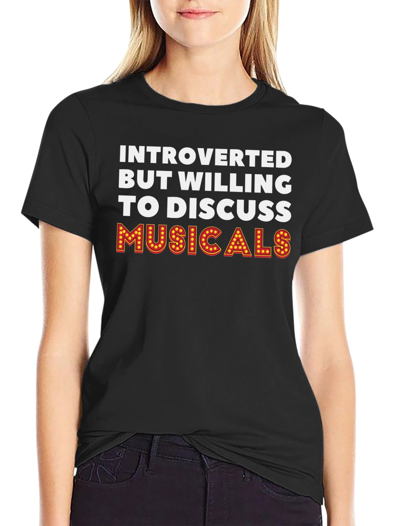 Introverted Musical Theater Fan T-Shirt