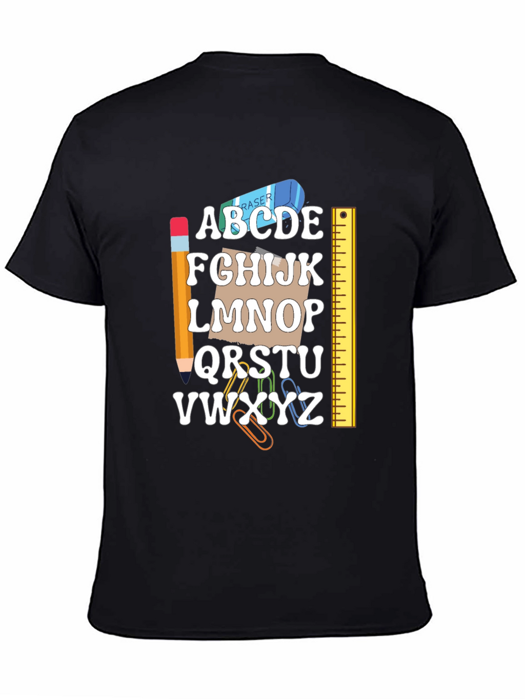 Alphabet Teacher Graphic T-Shirt