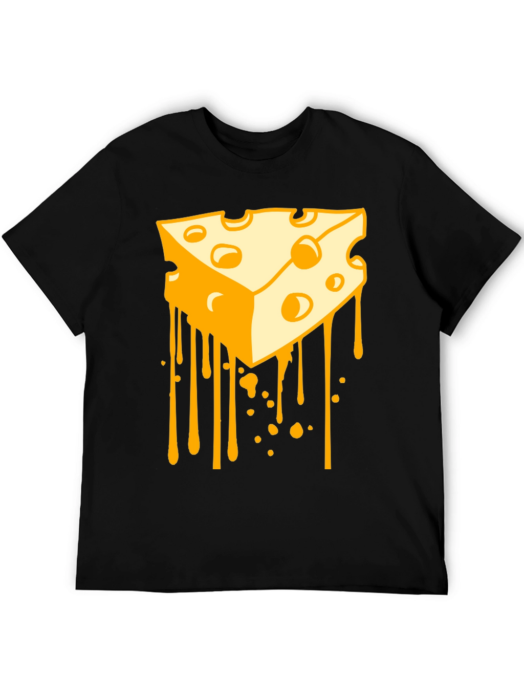 Cheese Drip Graphic Tee - Novelty Food T-Shirt