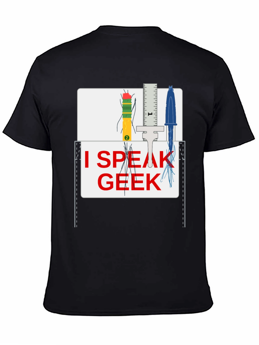 I Speak Geek T-Shirt - Novelty Graphic Tee