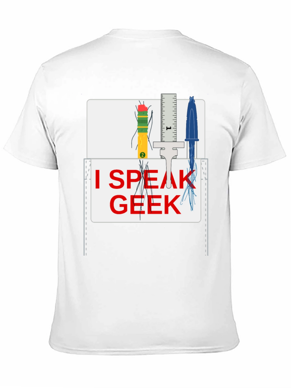I Speak Geek T-Shirt - Novelty Graphic Tee