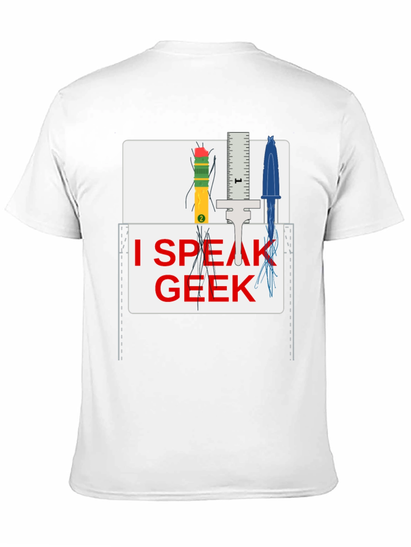 I Speak Geek T-Shirt - Novelty Graphic Tee