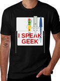 I Speak Geek T-Shirt - Novelty Graphic Tee