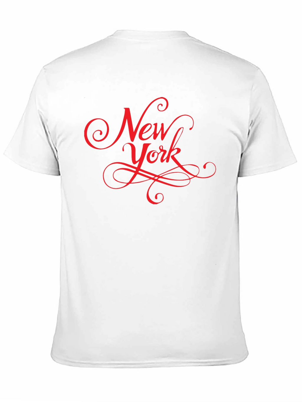 New York Graphic Tee - Stylish Script Design