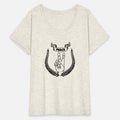 Hand gesture peace in laurel wreath