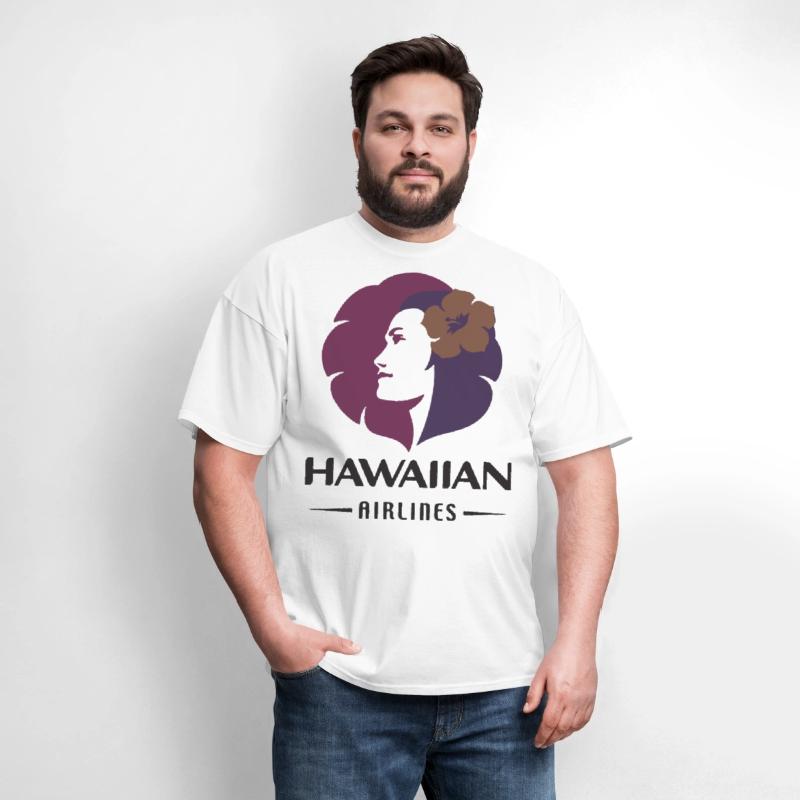 Hawaiian Airlines Vintage Logo Hawaii camping T Sh