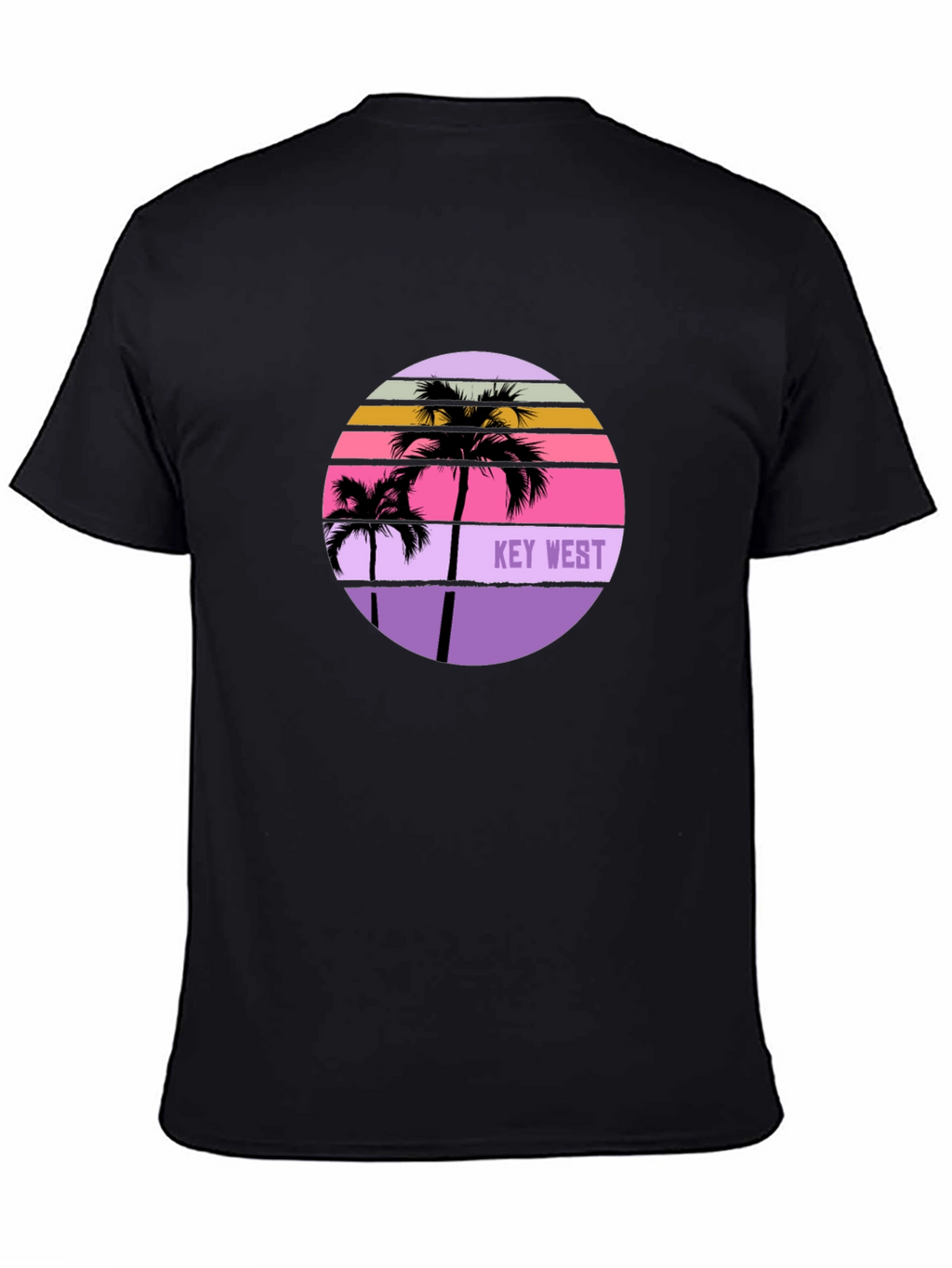 Key West Palm Tree Sunset T-Shirt