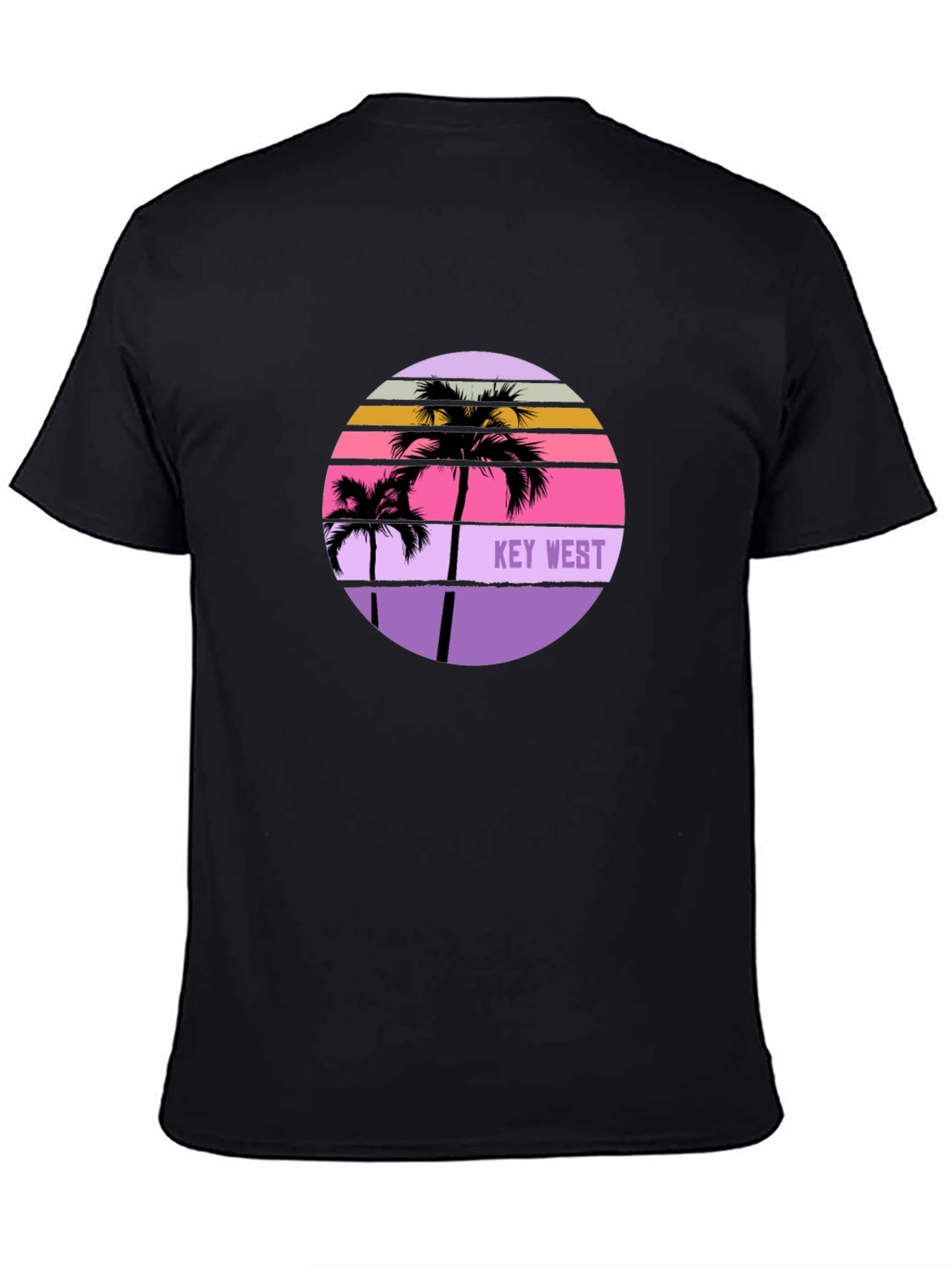 Key West Palm Tree Sunset T-Shirt