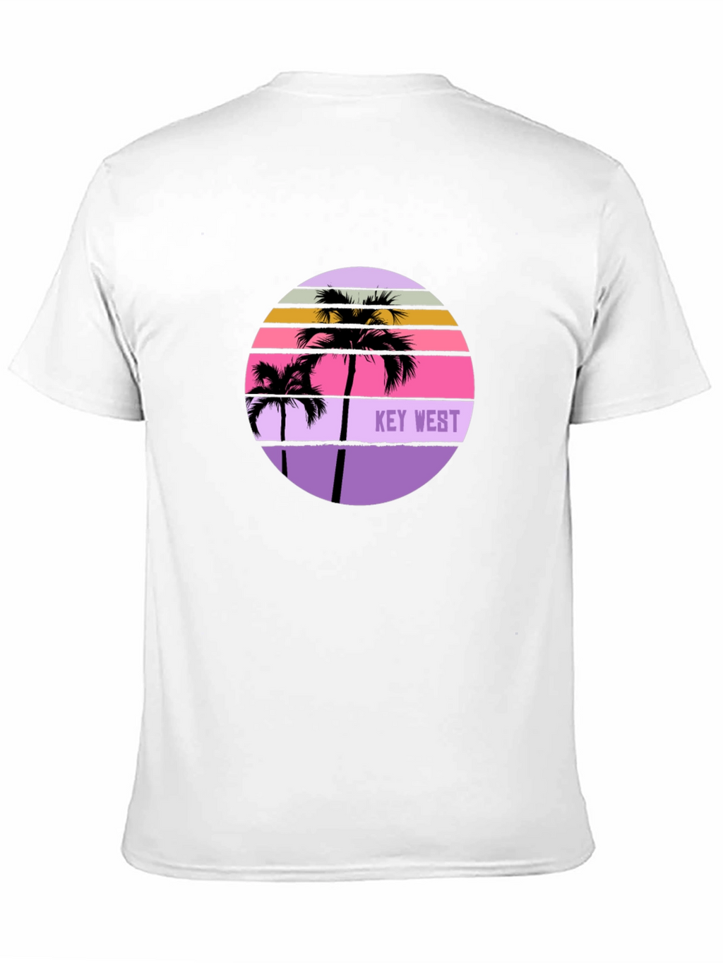 Key West Palm Tree Sunset T-Shirt