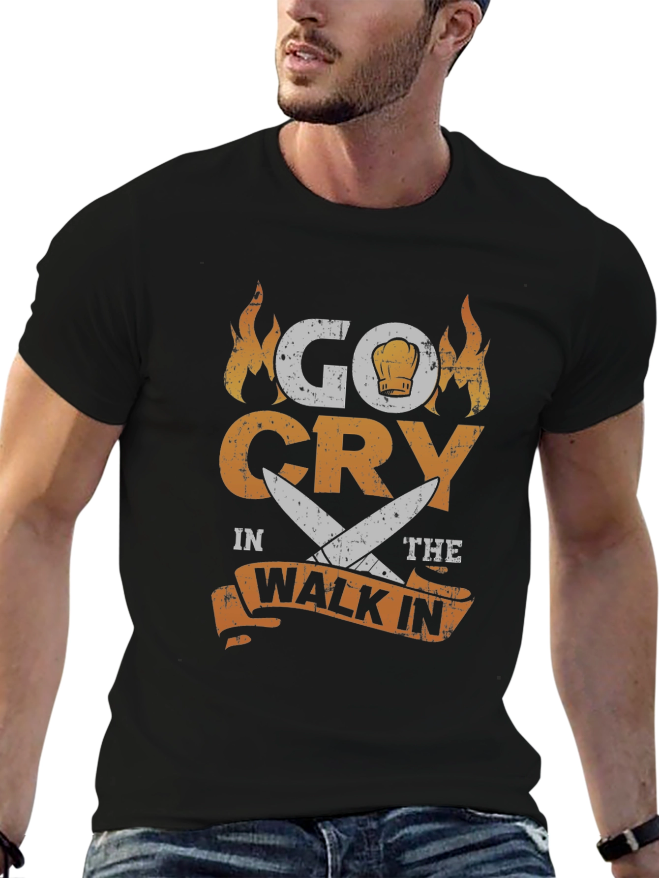 Go Cry In The Walk In Chef T-Shirt