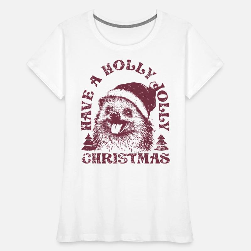 Hedgehog Santa Hedgehog Christmas Holiday Hedgehog