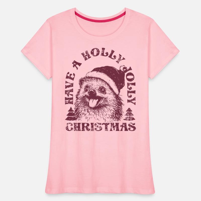 Hedgehog Santa Hedgehog Christmas Holiday Hedgehog