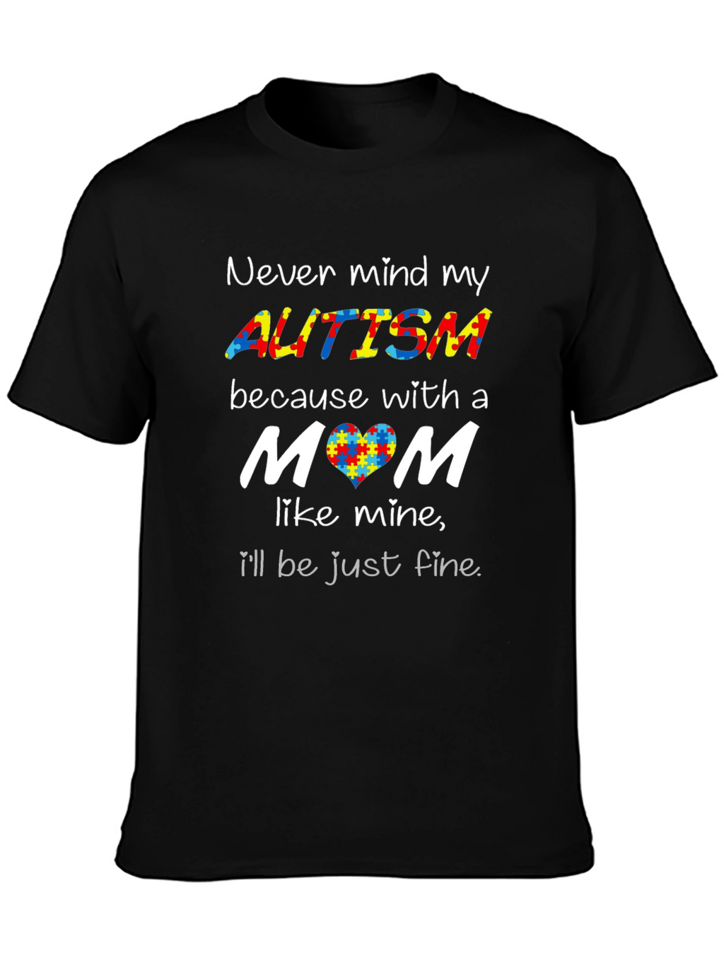 Autism Awareness Mom T-Shirt