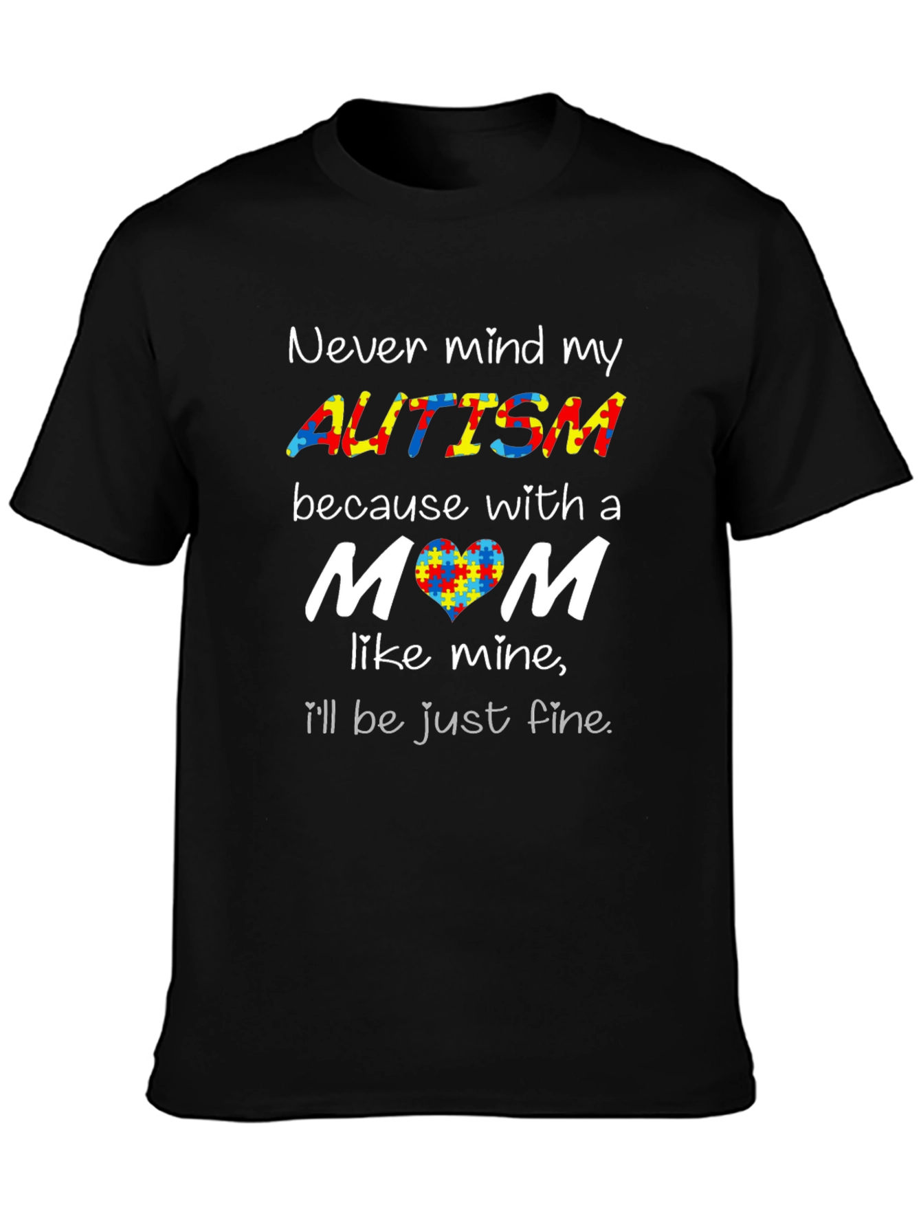 Autism Awareness Mom T-Shirt