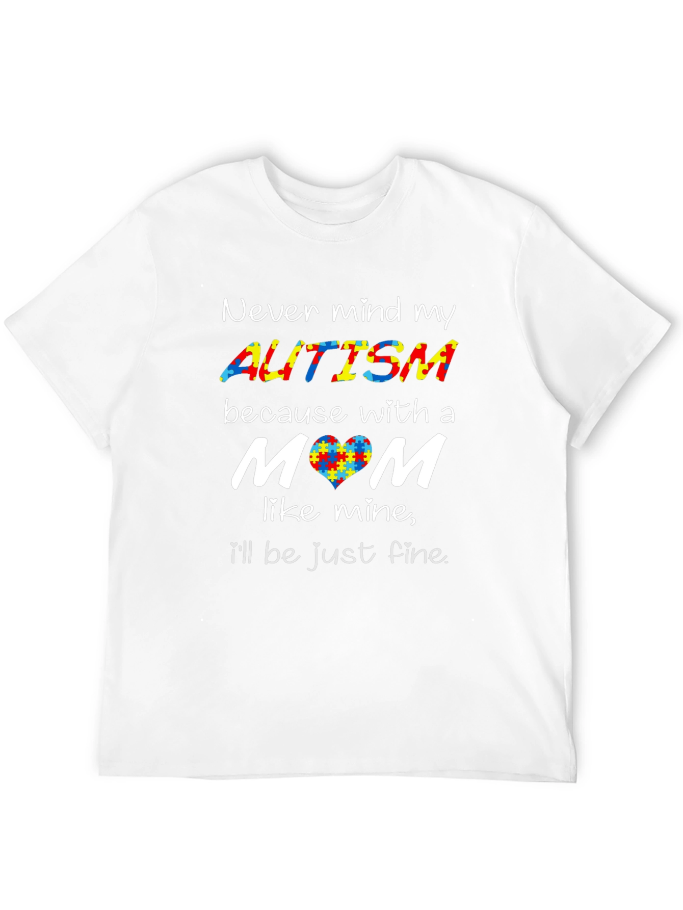 Autism Awareness Mom T-Shirt