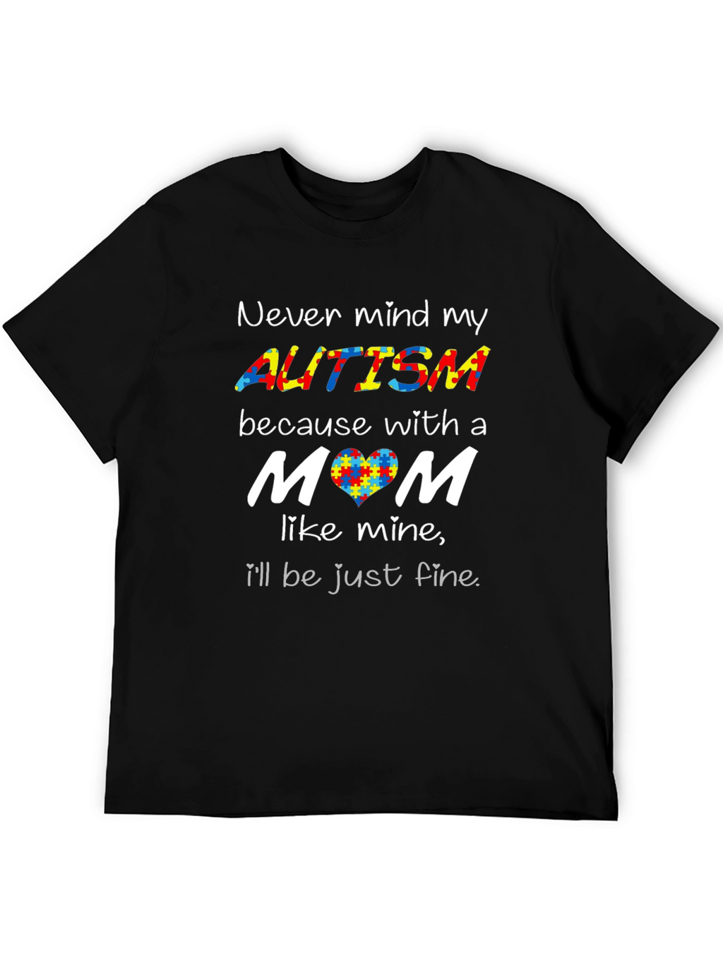 Autism Awareness Mom T-Shirt