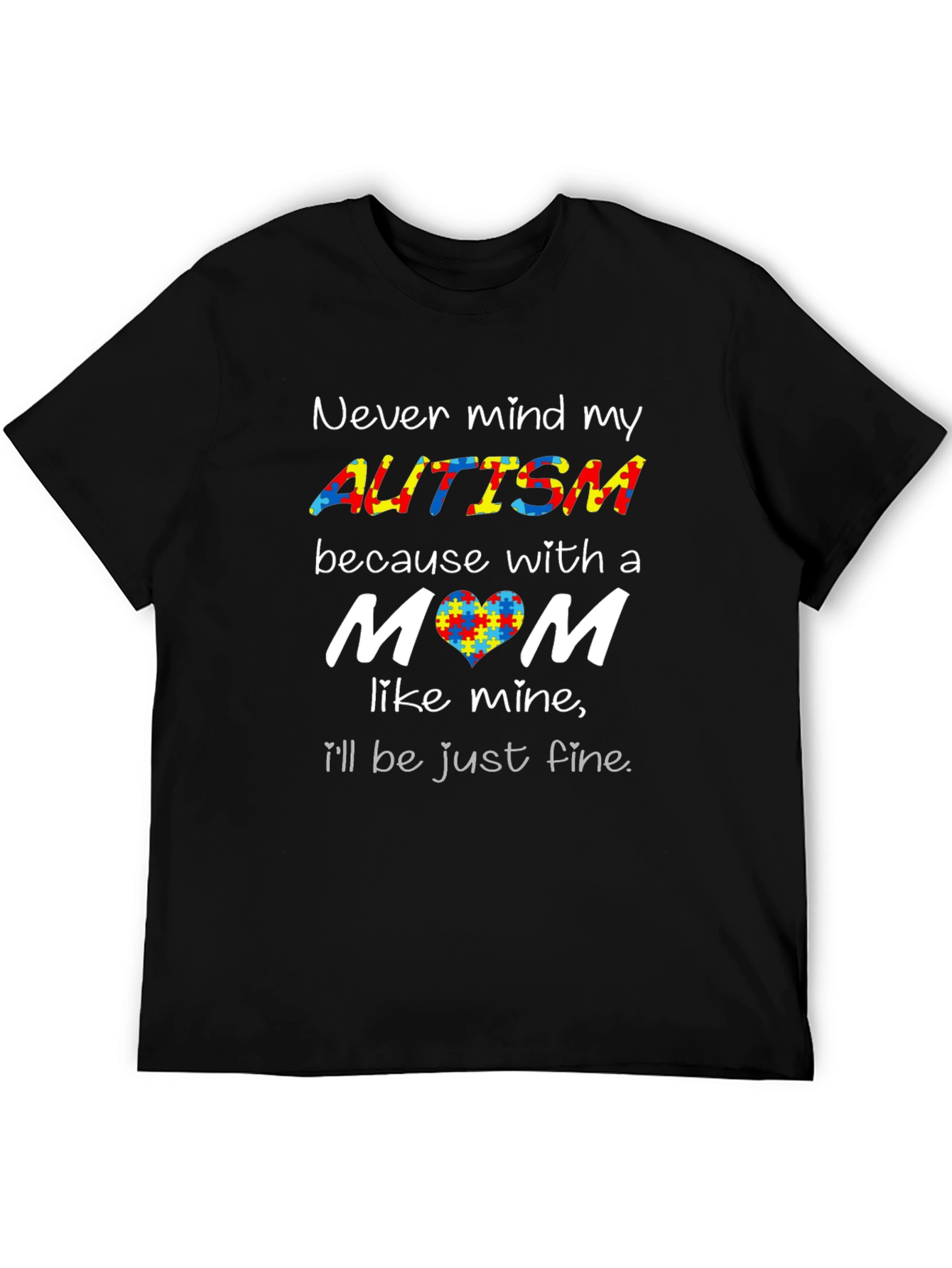 Autism Awareness Mom T-Shirt
